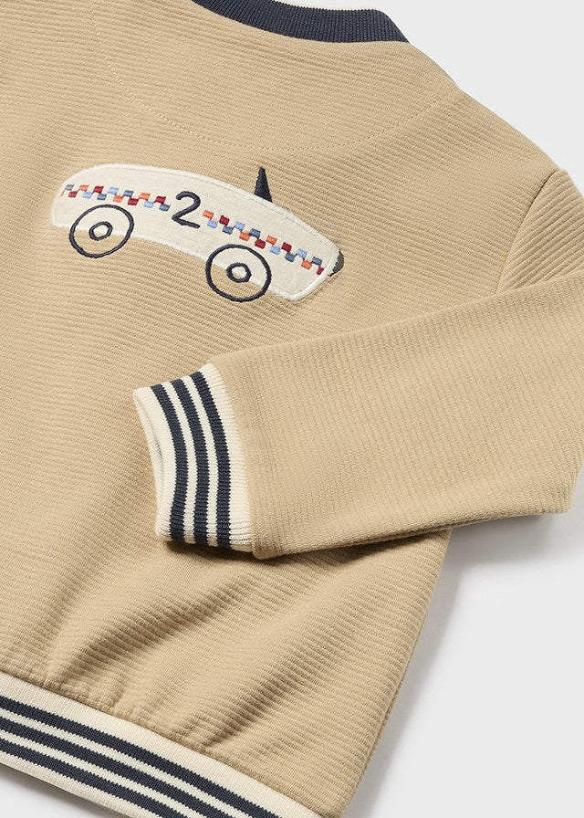 Almond Varsity Boy’s Jacket - Select Size