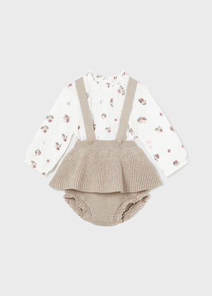 Sugar Pink Knit Infant Girls 3-Piece Set - Select Size