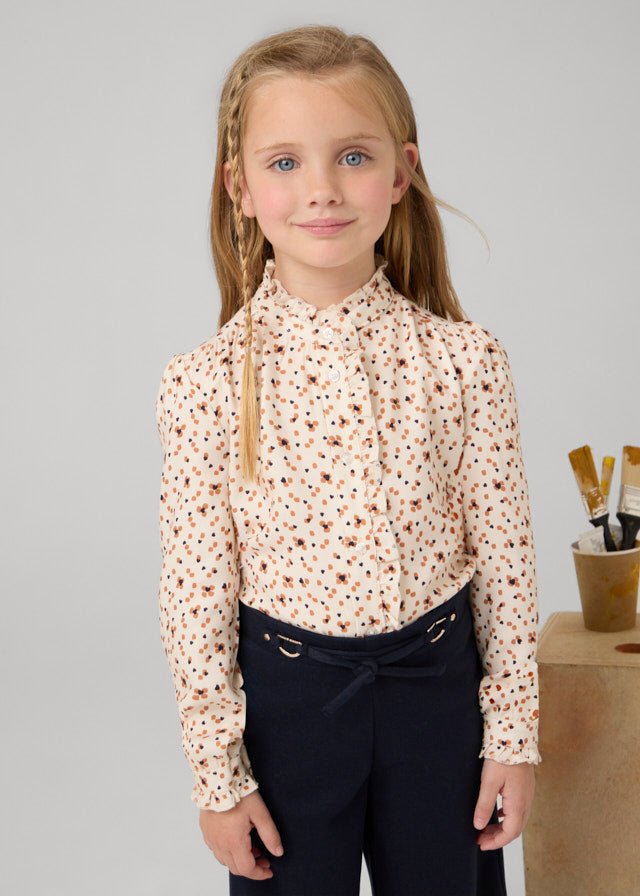 Chickpea Girls Ruffle Blouse - Select Size