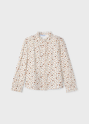 Chickpea Girls Ruffle Blouse - Select Size