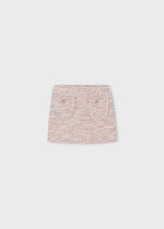 Rose Tweed Skort - Select Size