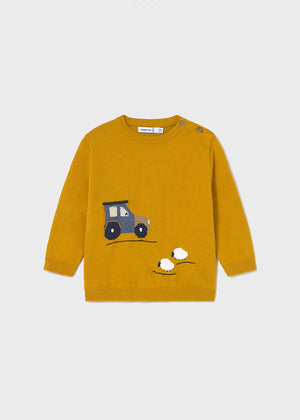 Ochre Tractor Jumper - Select Size