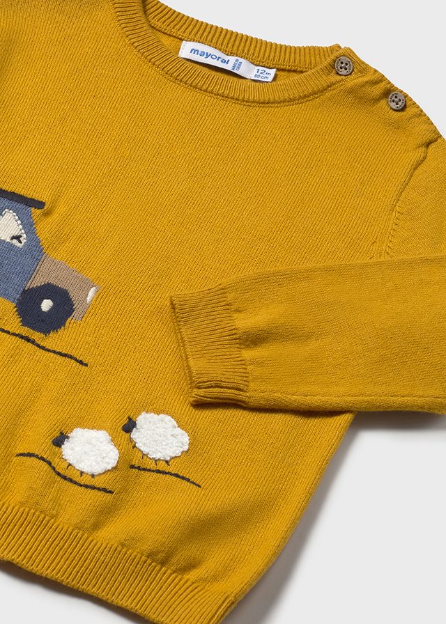 Ochre Tractor Jumper - Select Size