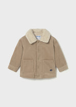 Tan Corduroy Boys Coat - Select Size