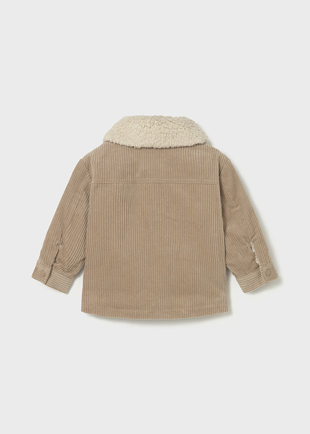 Tan Corduroy Boys Coat - Select Size
