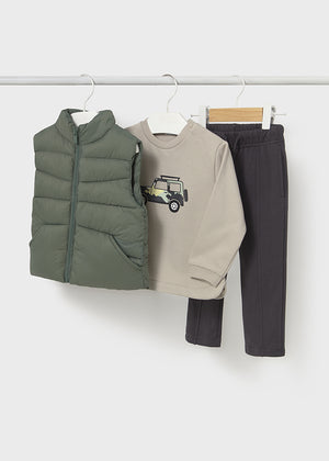 Fir Pullover Vest Set - Select Size