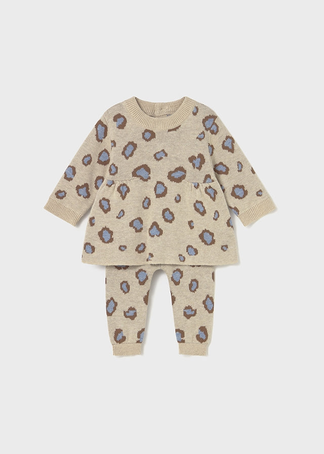 Heather Tapioca Knit 2-Piece Set - Select Size
