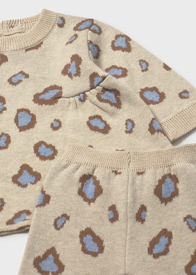 Heather Tapioca Knit 2-Piece Set - Select Size