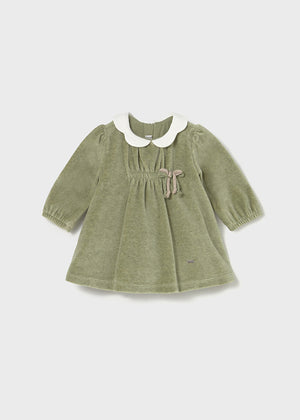 Green Velour Dress - Select Size