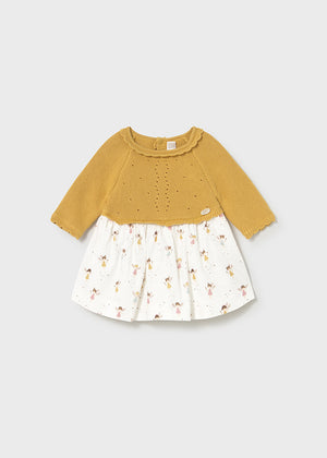 Knit Printed Dress - Select Color - Select Size