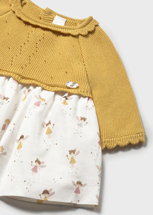Knit Printed Dress - Select Color - Select Size