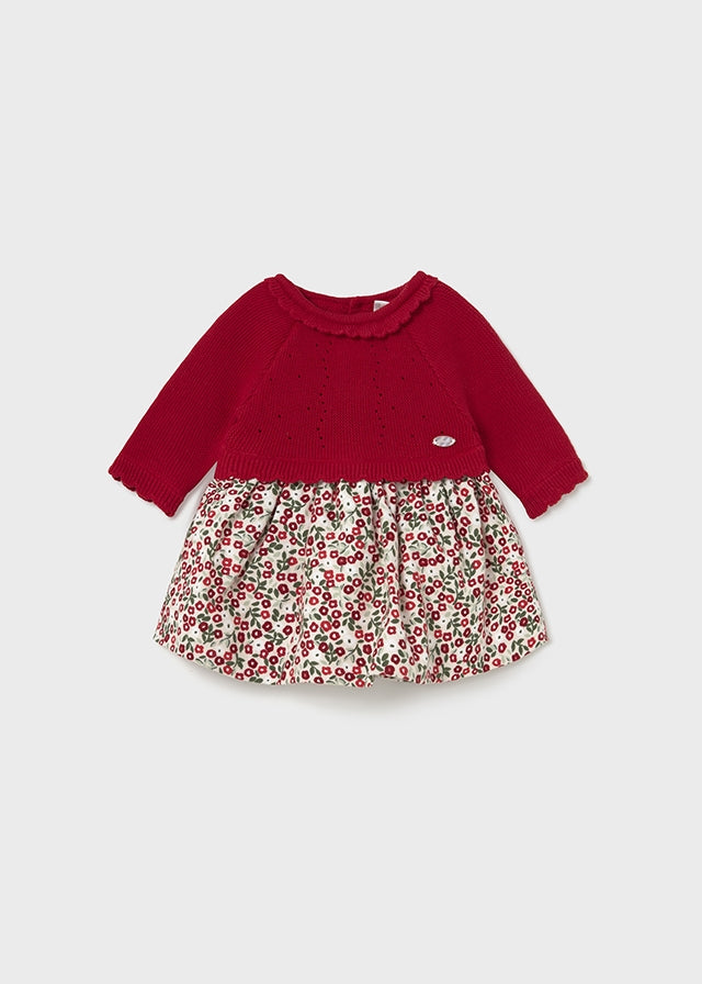 Knit Printed Dress - Select Color - Select Size