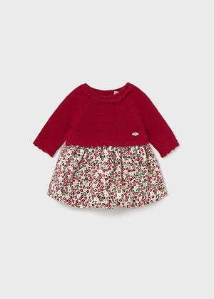 Knit Printed Dress - Select Color - Select Size