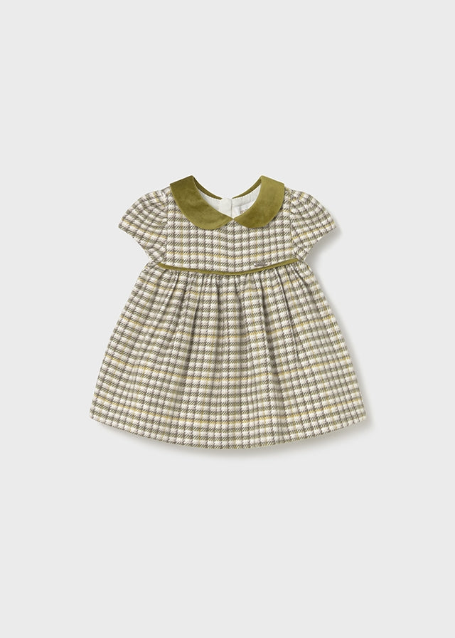 Olive Plaid Dress - Select Size