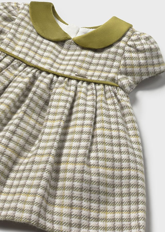 Olive Plaid Dress - Select Size
