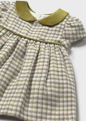 Olive Plaid Dress - Select Size