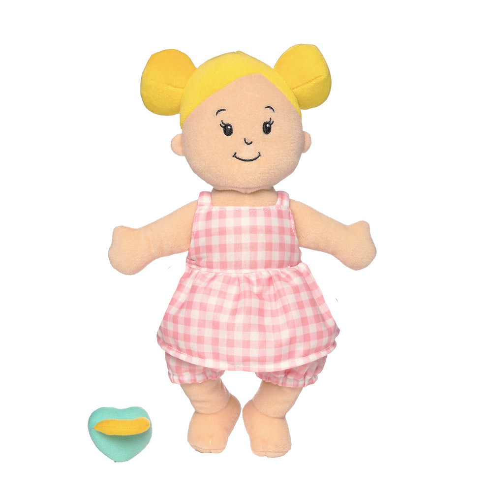 Wee Baby Stella - Peach with Blonde Buns
