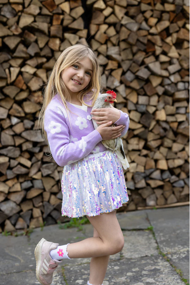 Sequins Concert Queen Skirt