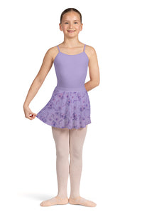 CR5211 - Girls Lilac Printed Mesh Skirt - Select Size