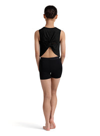 Print Twist Back Tee - Select Size - Select Color