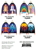 Rubberband Rocket Kite - Select Style