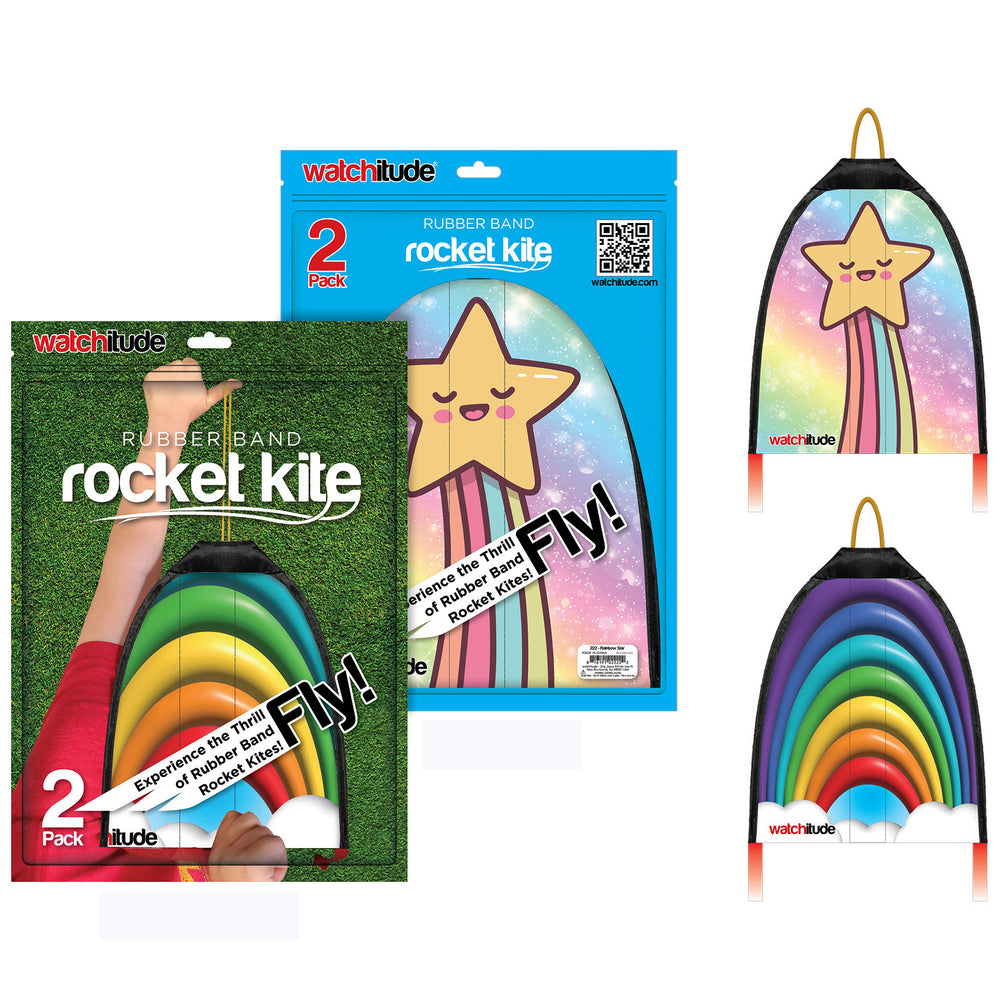 Rubberband Rocket Kite - Select Style