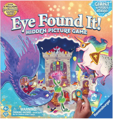 Eye Found It Hidden Picture Game