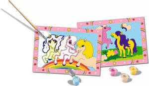 Prancing Ponies CreArt Jr Paint By Numbers Kit