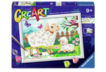 Sheep & Lamb CreArt Paint By Numbers Kit