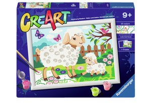 Sheep & Lamb CreArt Paint By Numbers Kit