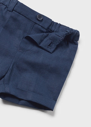 Navy 2-Piece Linen Set - Select Size
