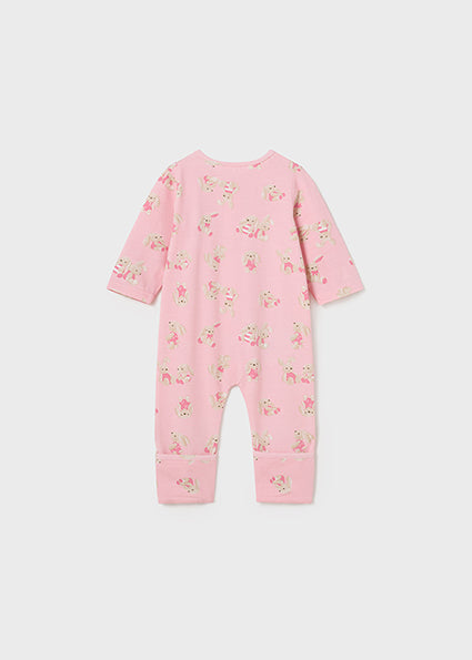 Baby Rose Bunny Infant Girls Romper - Select Size