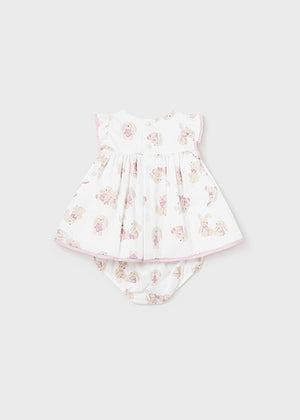 Baby Pink Dress w/Bloomers - Select Size