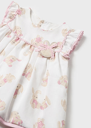 Baby Pink Dress w/Bloomers - Select Size