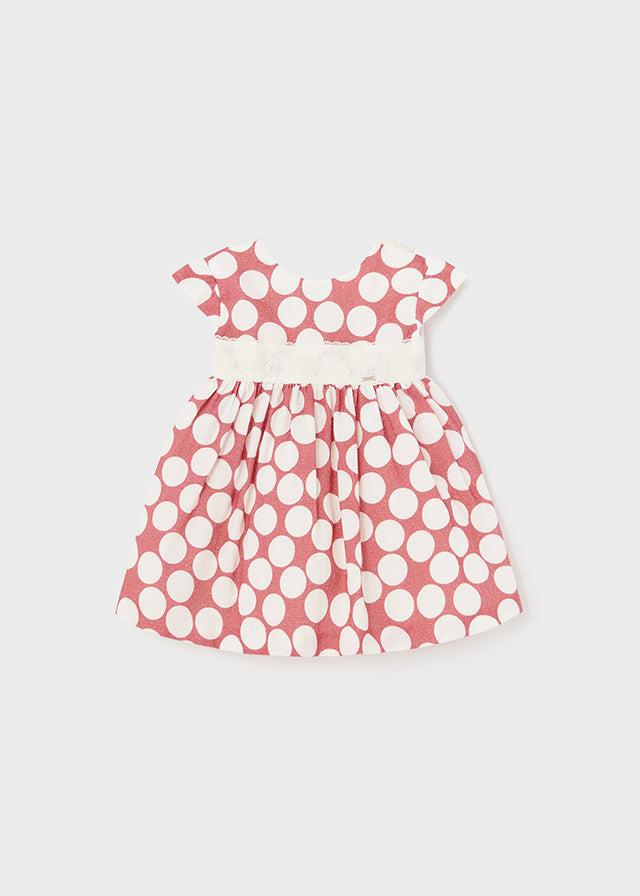 Clay Jacquard Polka Dots Dress - Select Size