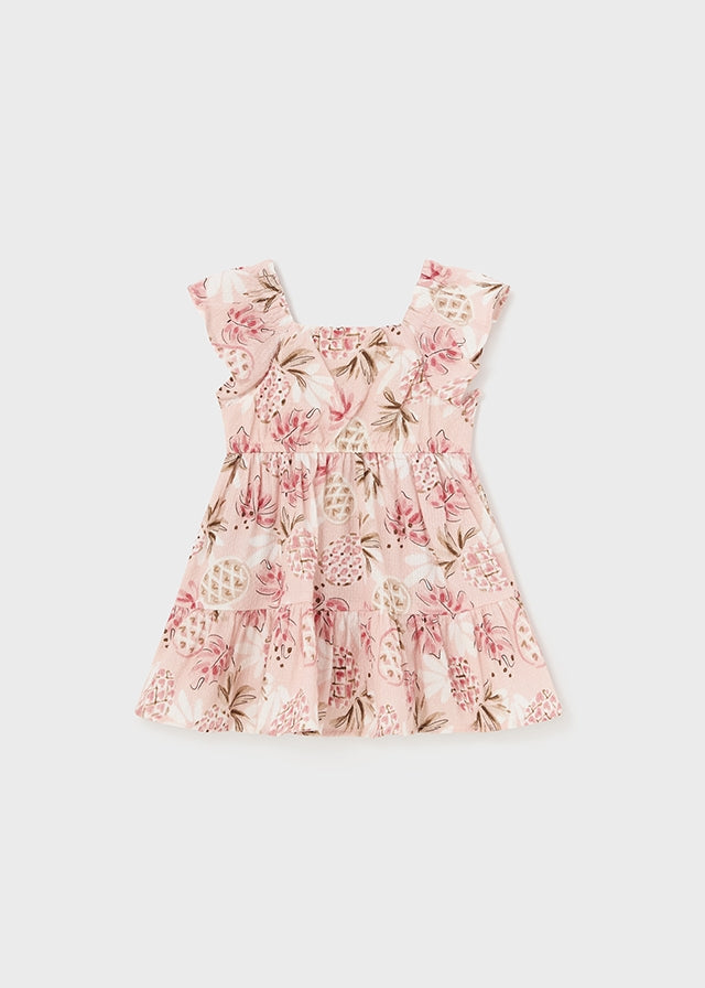 Pineapple Print Dress - Select Size