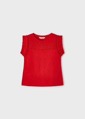 Grenadine Girls Eyelet Shirt - Select Size