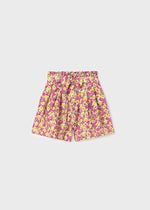 Pistachio Floral Girls Skort - Select Size