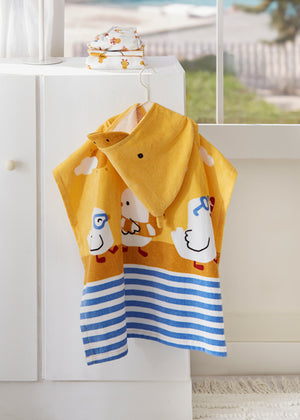 Corn Baby Chick Hooded Towel
