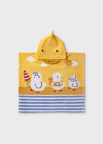 Corn Baby Chick Hooded Towel