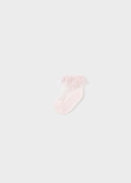 Nude Plumeti Infant Socks - Select Size