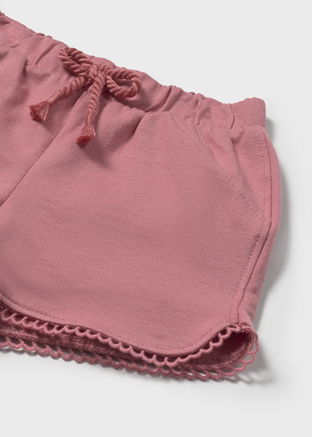 Blush Girls Chenille Shorts - Select Size