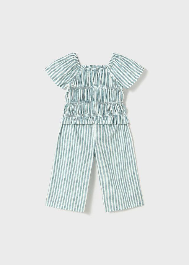 Emerald Smocked Top & Pants Set - Select Size