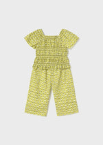 Pistachio Smocked Top & Pants Set - Select Size