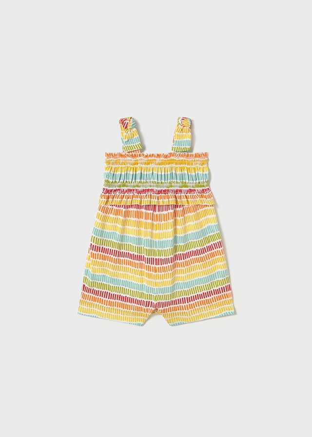 Yellow Striped Romper - Select Size