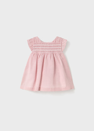 Baby Rose Smocked Dress - Select Size