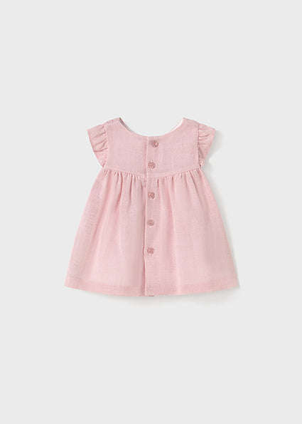 Baby Rose Smocked Dress - Select Size