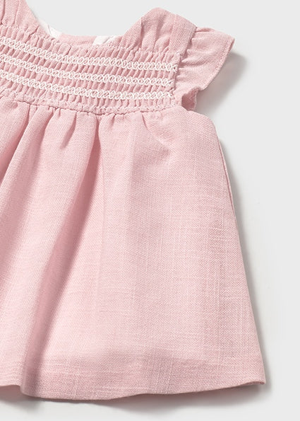 Baby Rose Smocked Dress - Select Size