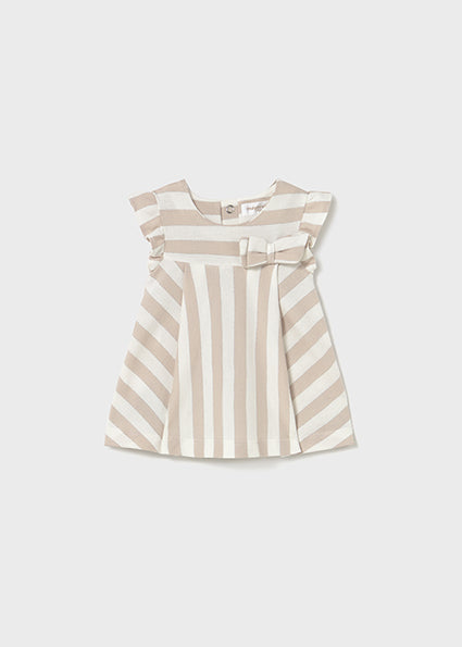 Light Tan Striped Dress - Select Size