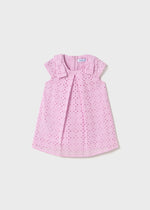 Mauve Eyelet Dress - Select Size